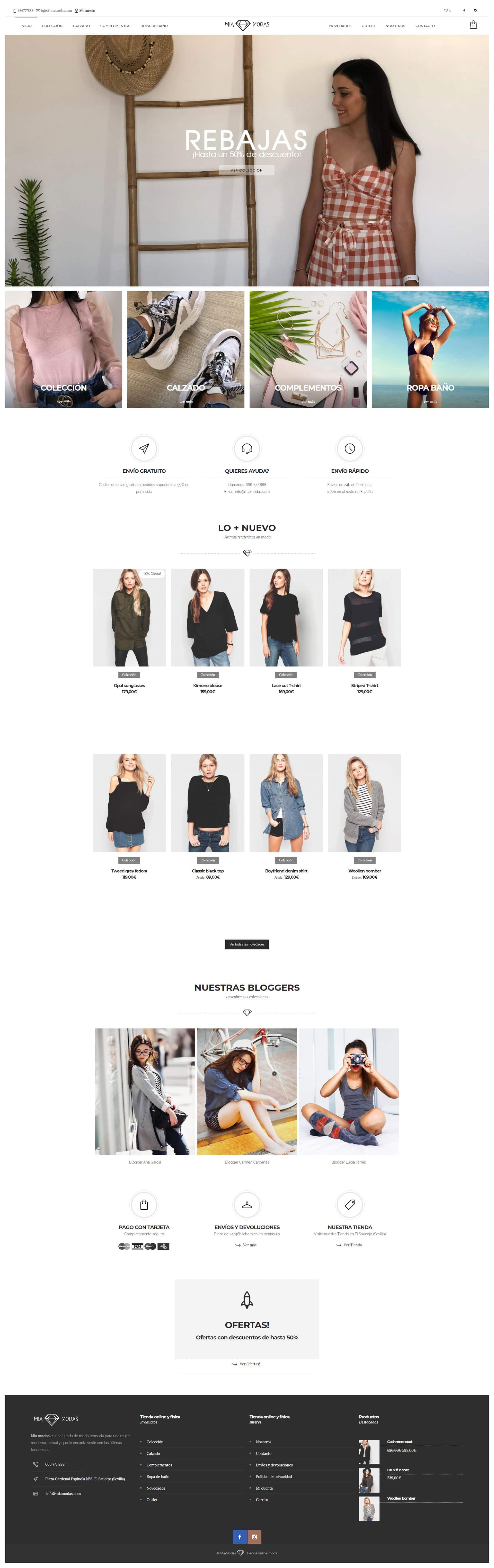 Diseñador web - Mia Modas